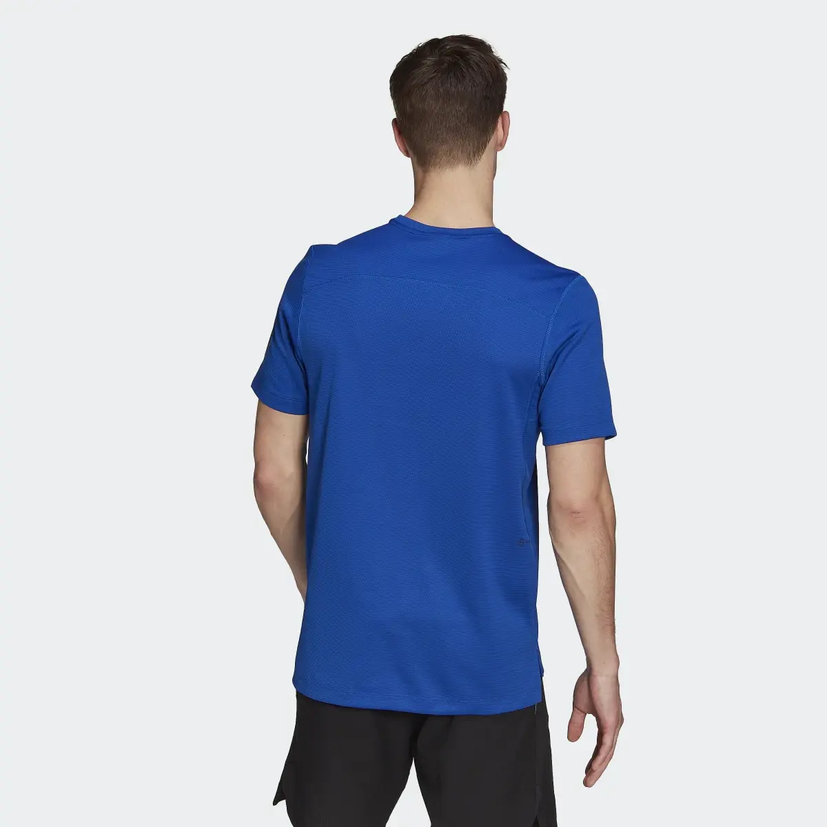 Adidas Workout Front Rack Impact Print Tee. 3