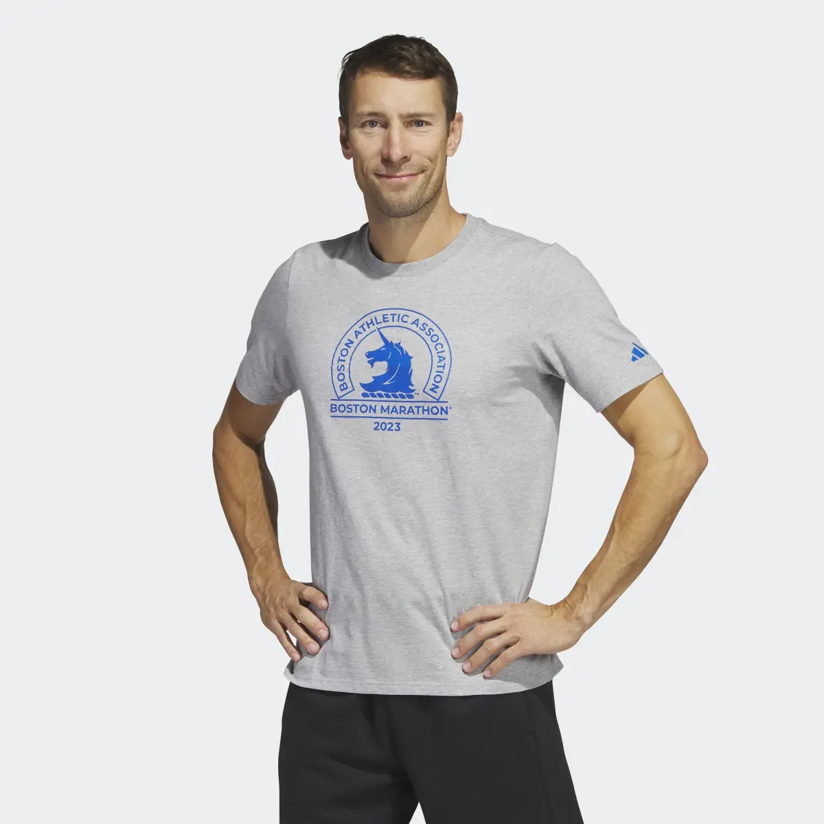 Adidas Boston Marathon® 2023 Logo Tee. 2