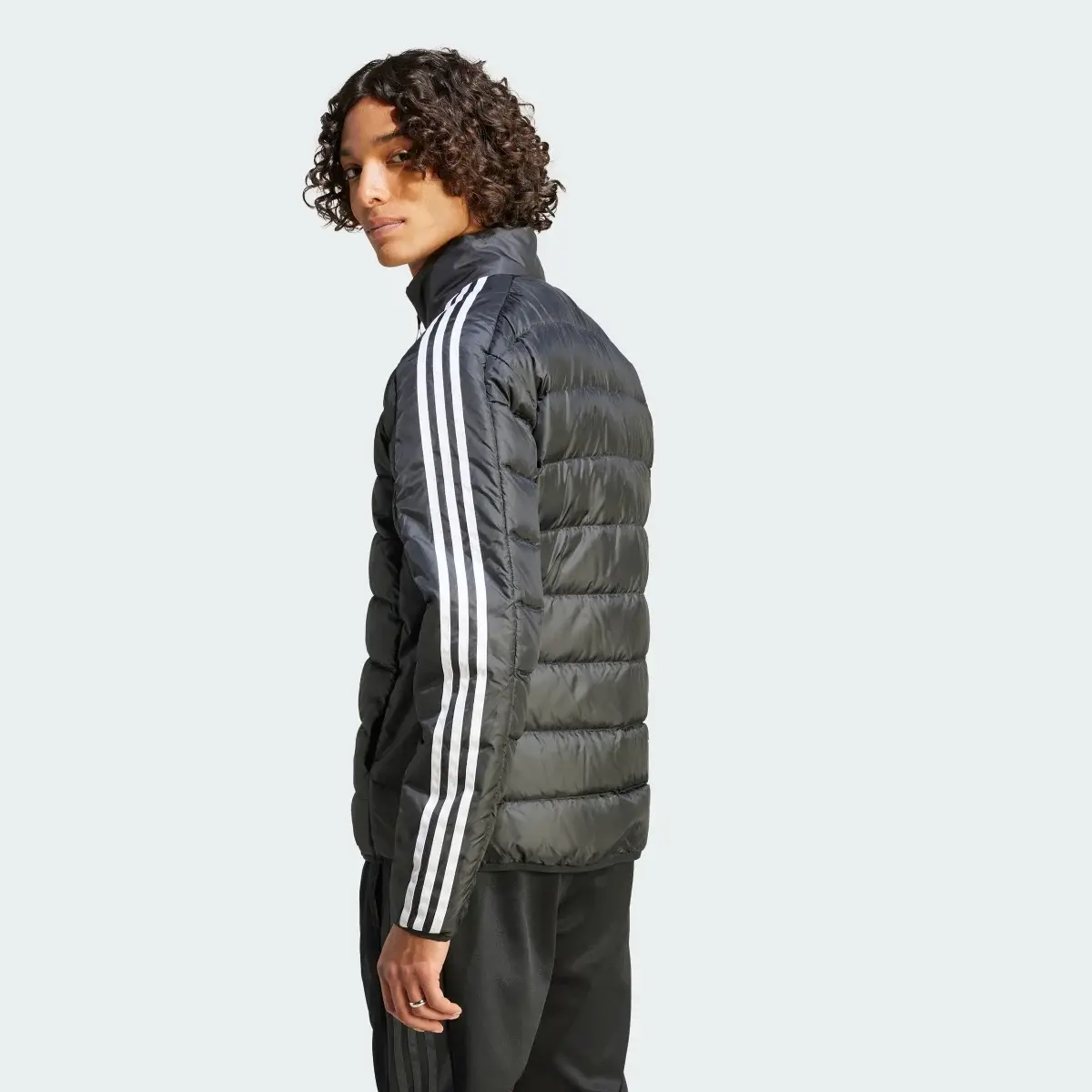 Adidas Essentials 3-Stripes Light Down Jacket. 3