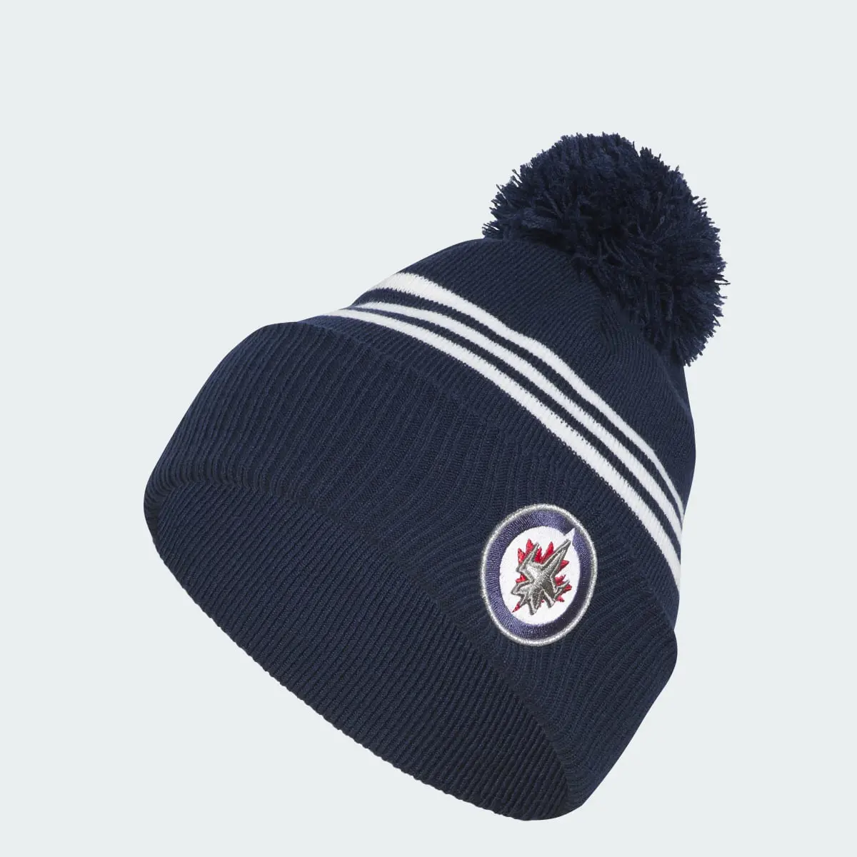 Adidas Jets Cuffed Pom Beanie. 1