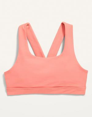 PowerSoft V-Back Sports Bra for Girls silver