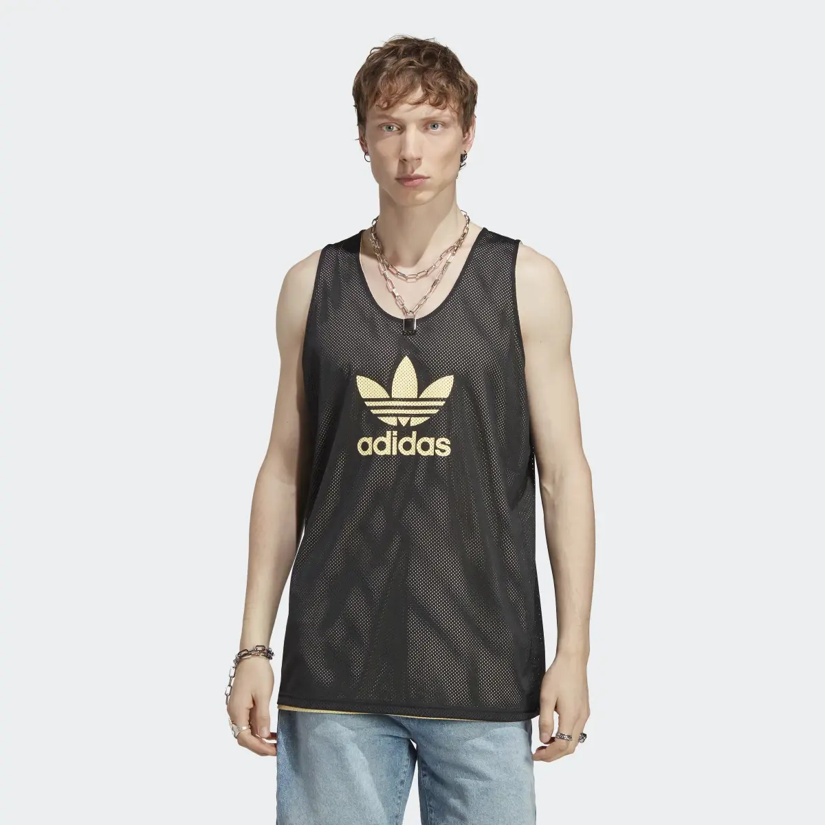 Adidas Adicolor Classics Basketball Trefoil Jersey. 3