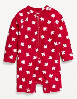 Old Navy Rashguard One-Piece Swimsuit for Baby multi