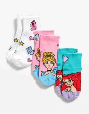 Old Navy Disney© Pop-Culture Crew Socks 3-Pack for Girls multi