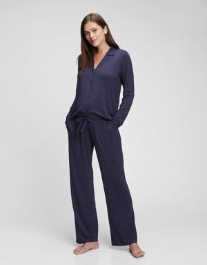 Maternity Modal Sleep Pant blue