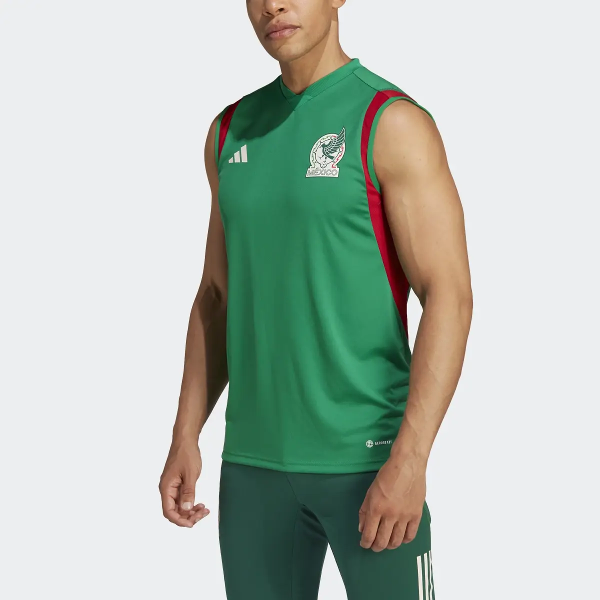 Adidas Jersey sin Mangas de Entrenamiento Selección Nacional de México Tiro 23. 1