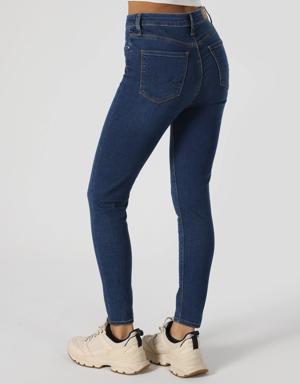 760 Diana Süper Slim Fit Yüksek Bel Dar Paça Mavi Jean Kadın Pantolon
