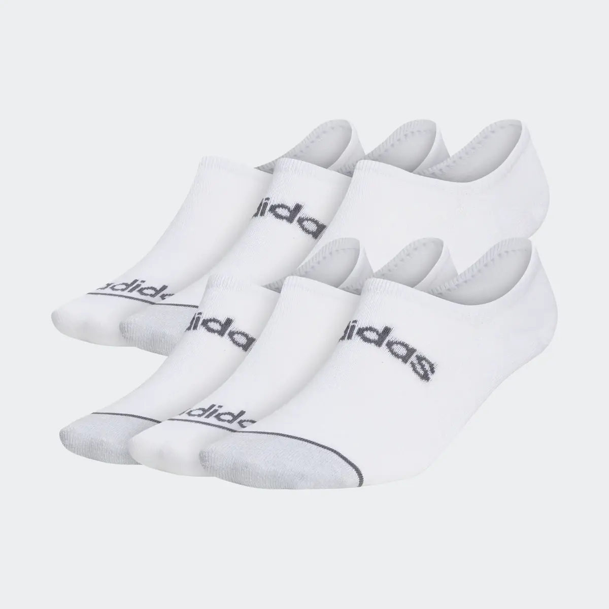 Adidas SL LIN 3 6-Pack Super-No-Show Socks. 2