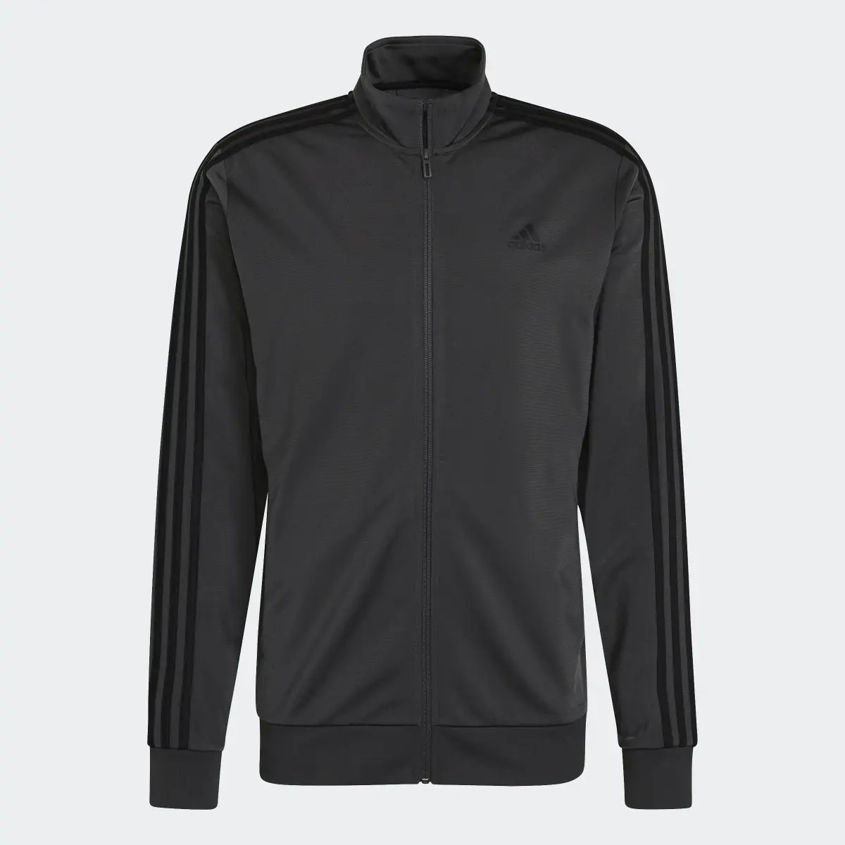 Adidas Essentials Warm-Up 3-Stripes Track Jacket. 1