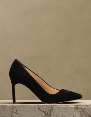 Banana Republic Arden Suede Pump black