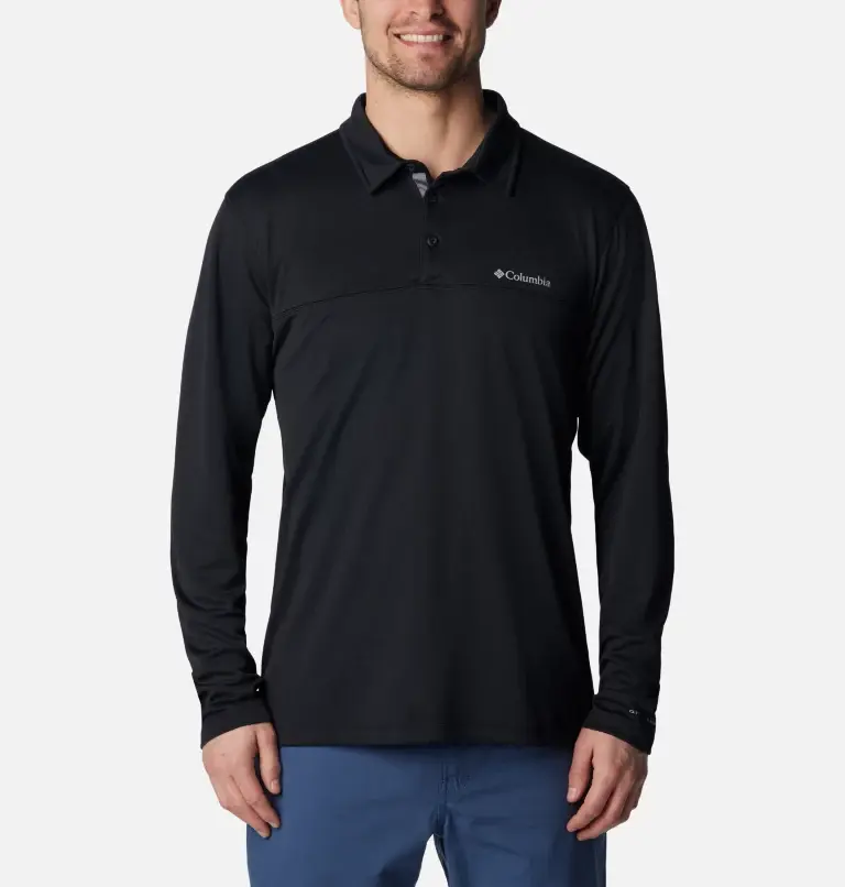 Columbia Men's Narrows Pointe™ Long Sleeve Polo. 1