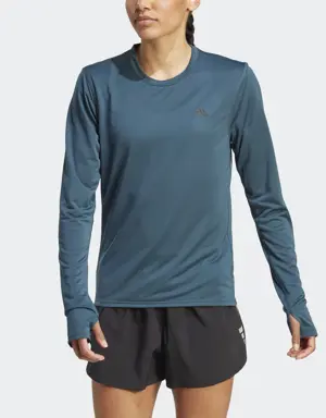 Adidas T-shirt Run Icons Running Long Sleeve