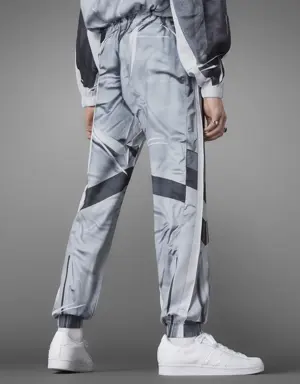 Blue Version Fabric Block Soccer Track Pants