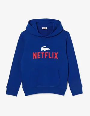 Kids’ Lacoste x Netflix Organic Cotton Hoodie