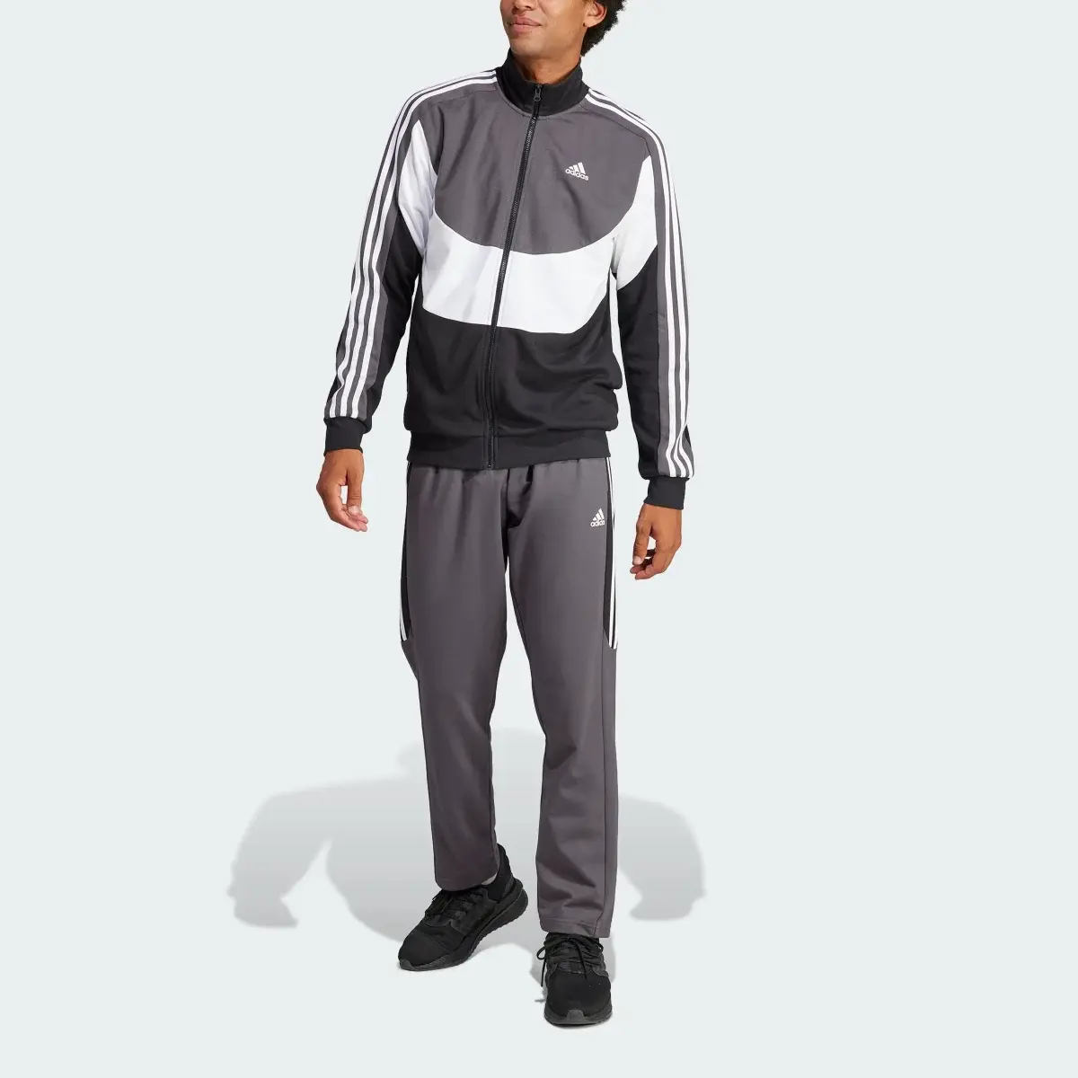 Adidas Track suit Colorblock. 1