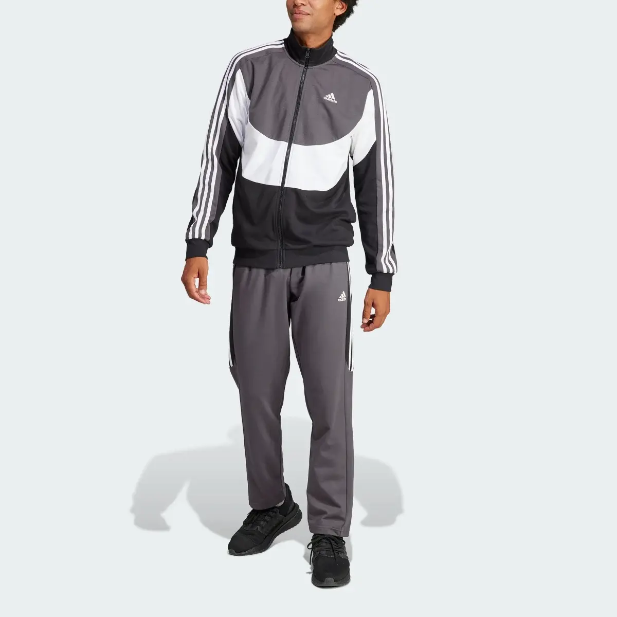 Adidas Colorblock Track Suit. 1