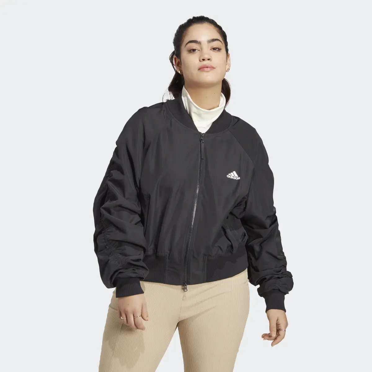 Adidas Collective Power Bomber Jacket (Plus Size). 2