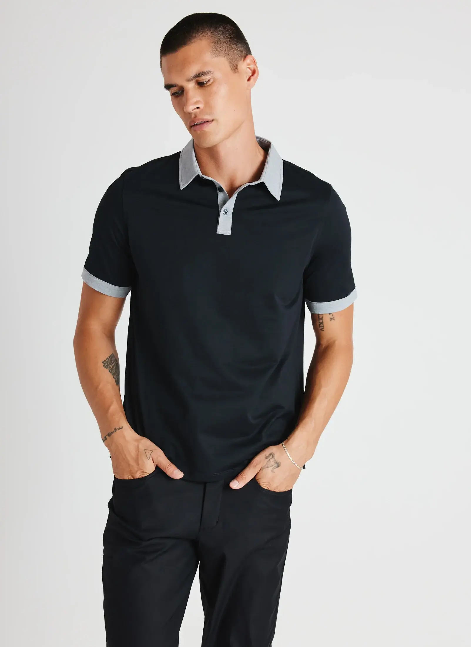 Kit And Ace City Tech Polo Shirt Standard Fit. 1