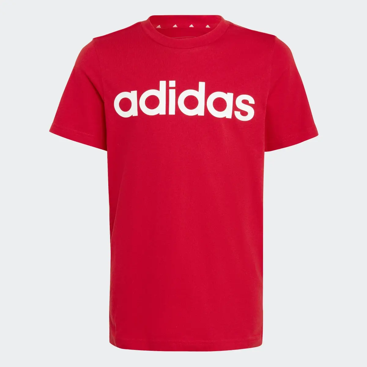 Adidas Playera Essentials Logo Lineal Algodón. 3