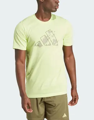 Adidas T-shirt da allenamento Train Essentials Seasonal Graphic