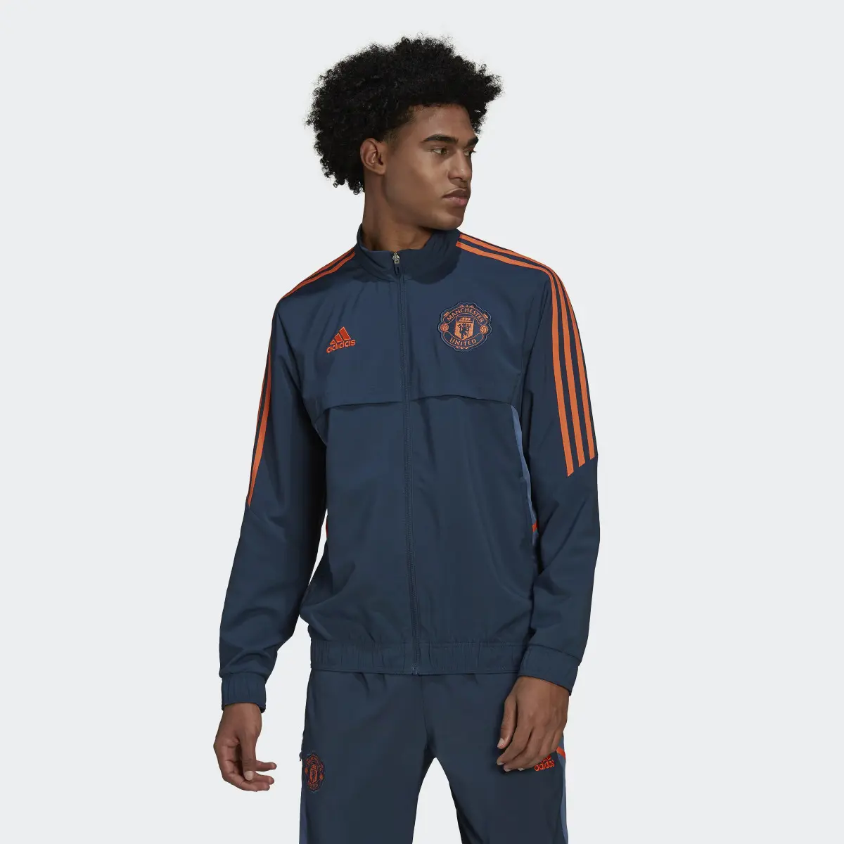 Adidas Manchester United Condivo 22 Presentation Jacket. 2