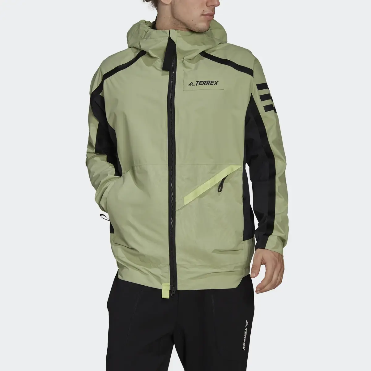 Adidas Terrex Utilitas Rain Jacket. 1