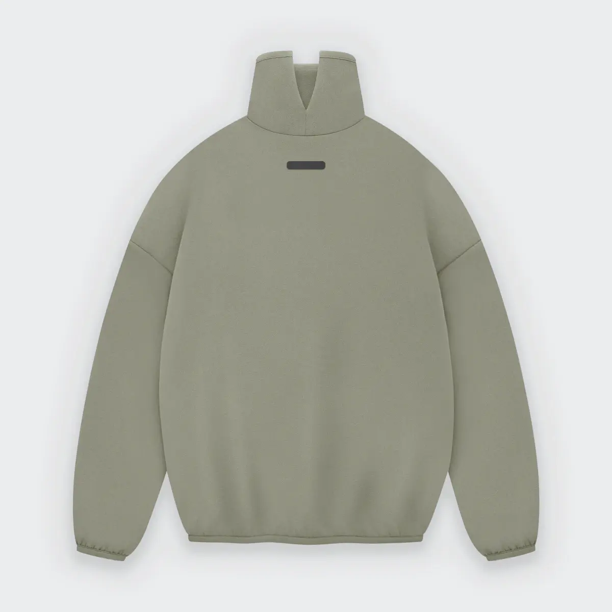 Adidas Fear of God Athletics Mock Neck Sweatshirt. 2