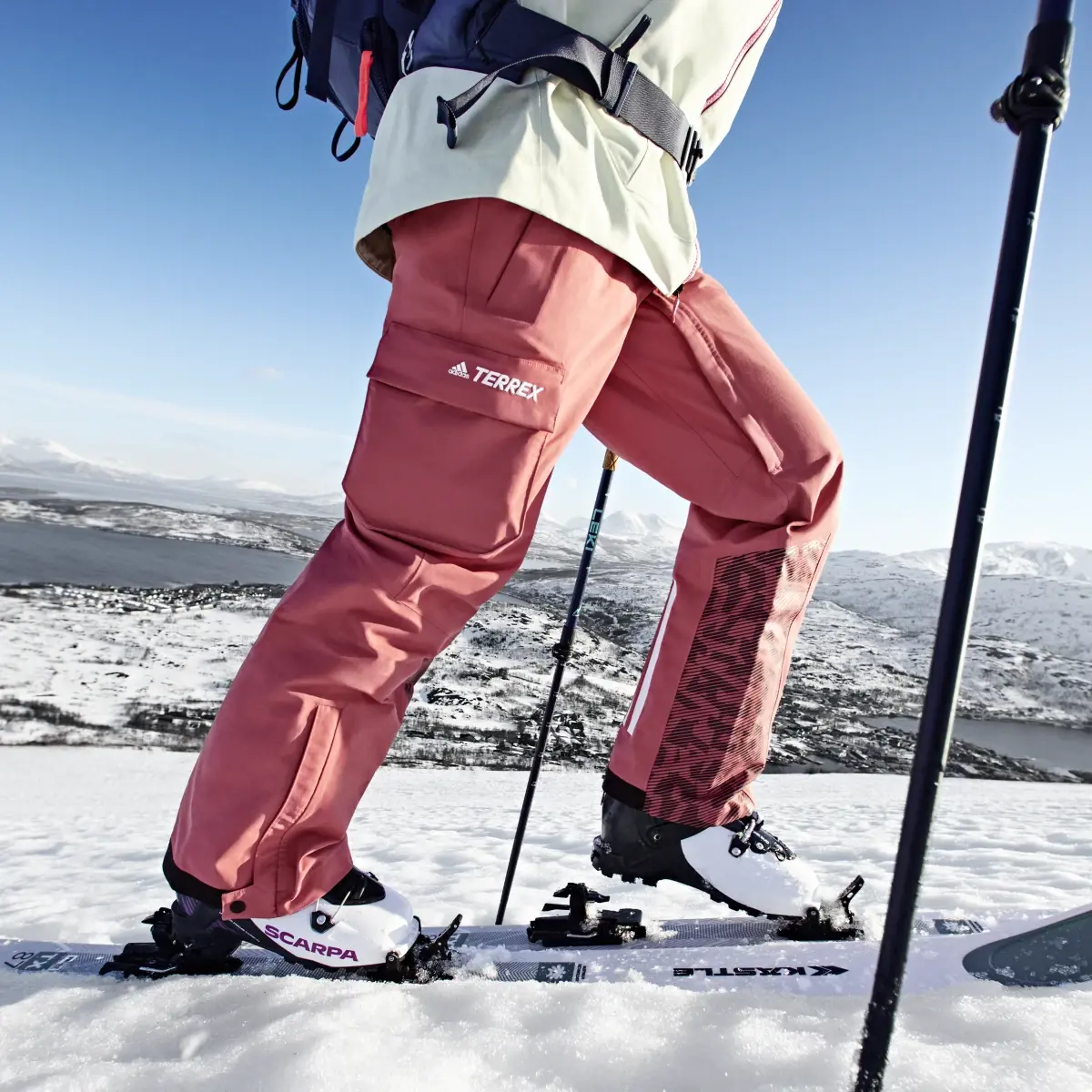 Adidas TERREX 3-Layer Post-Consumer Nylon Snow Pants. 3
