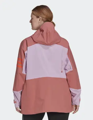 Adidas Terrex Xploric RAIN.RDY Hiking Jacket (Plus Size). 3 Adidas Terrex Xploric RAIN.RDY Hiking Jacket (Plus Size). 3