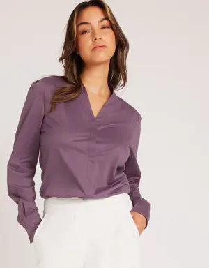 On The Move Long Sleeve Blouse