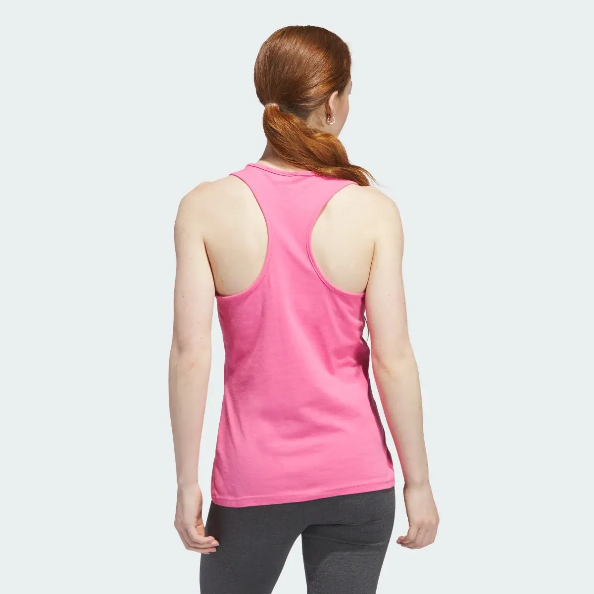 Adidas 3 Bar Logo Graphic Tank Top. 3