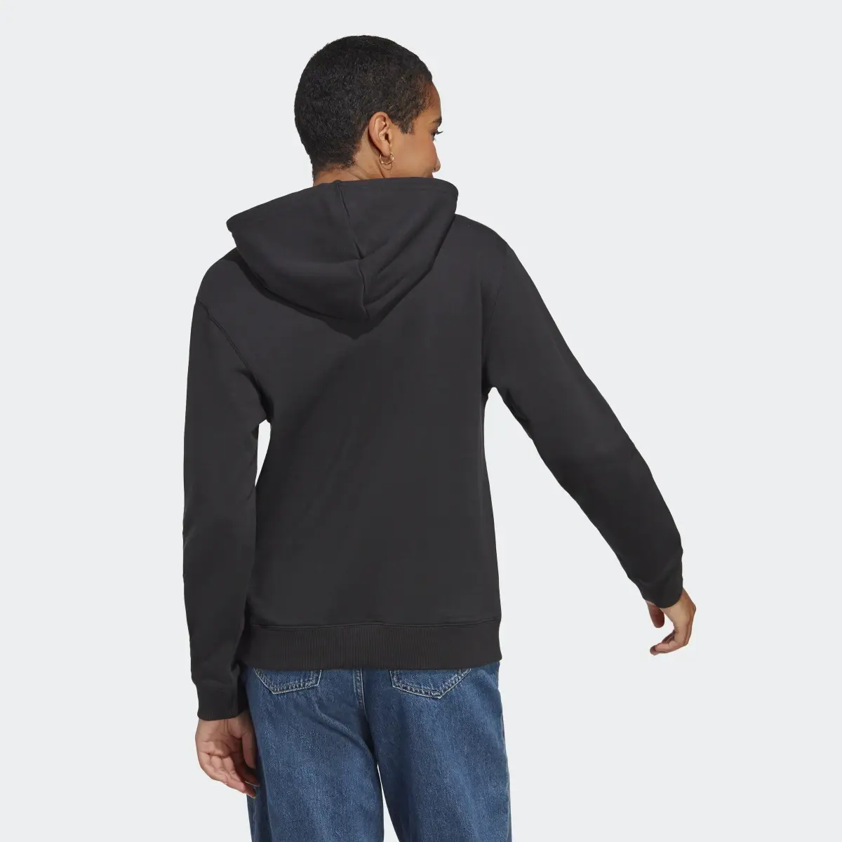 Adidas Sweat-shirt à capuche en molleton coupe standard Big Logo Essentials. 3