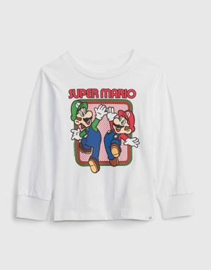babyGap &#124 Super Mario&#153 Graphic T-Shirt white
