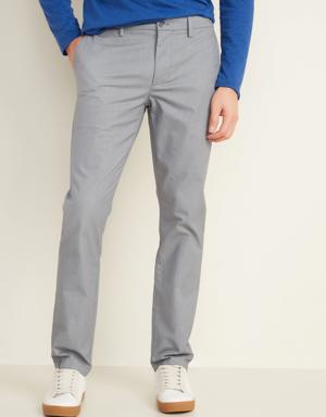 Slim Ultimate Built-In Flex Textured Chino Pants gray