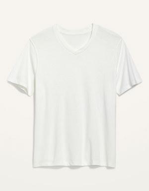 Soft-Washed V-Neck T-Shirt white