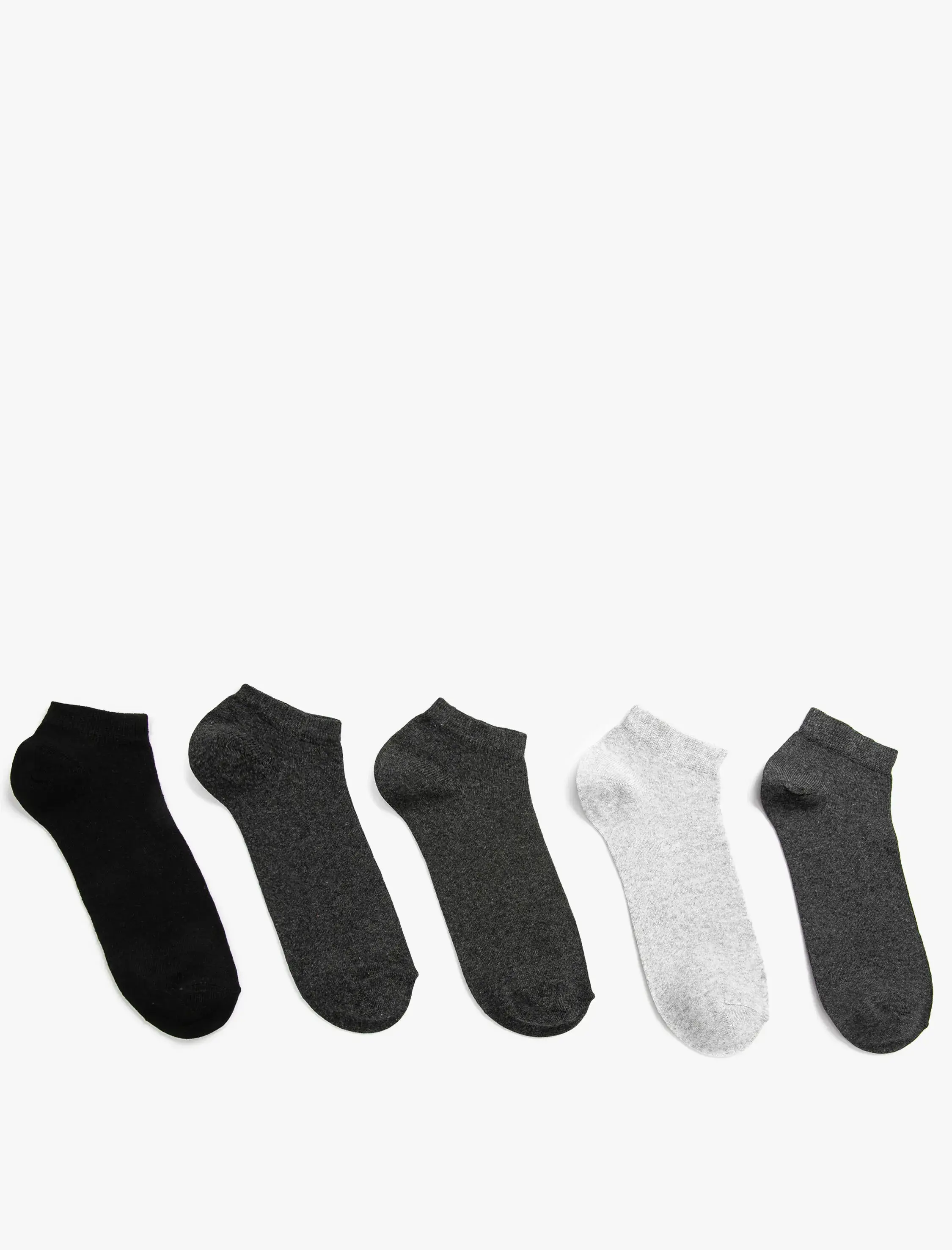 Koton Basic 5'li Patik Çorap Seti. 2