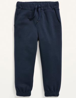 Unisex Cinched-Hem Sweatpants for Toddlers blue