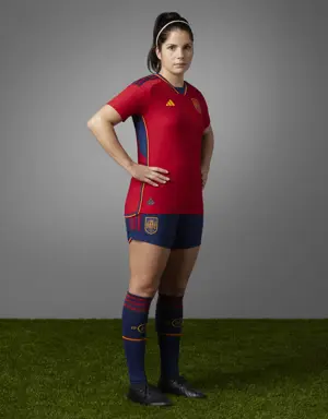 Spain Women's Team 22 Home Authentic Jersey