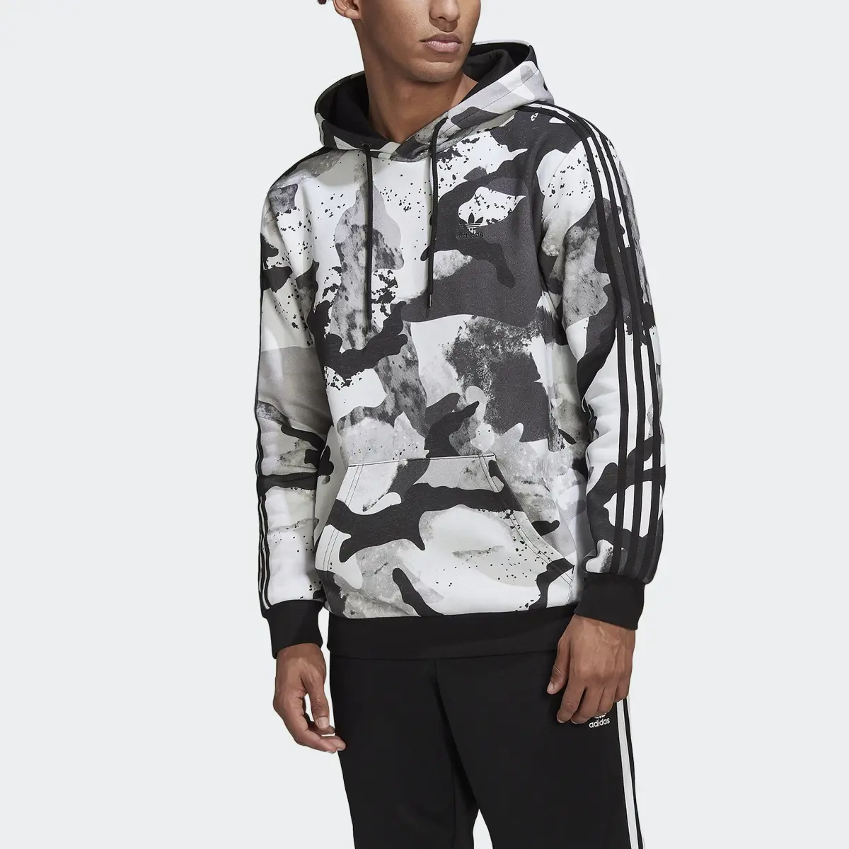 Adidas Camo Series Allover Print Hoodie. 1