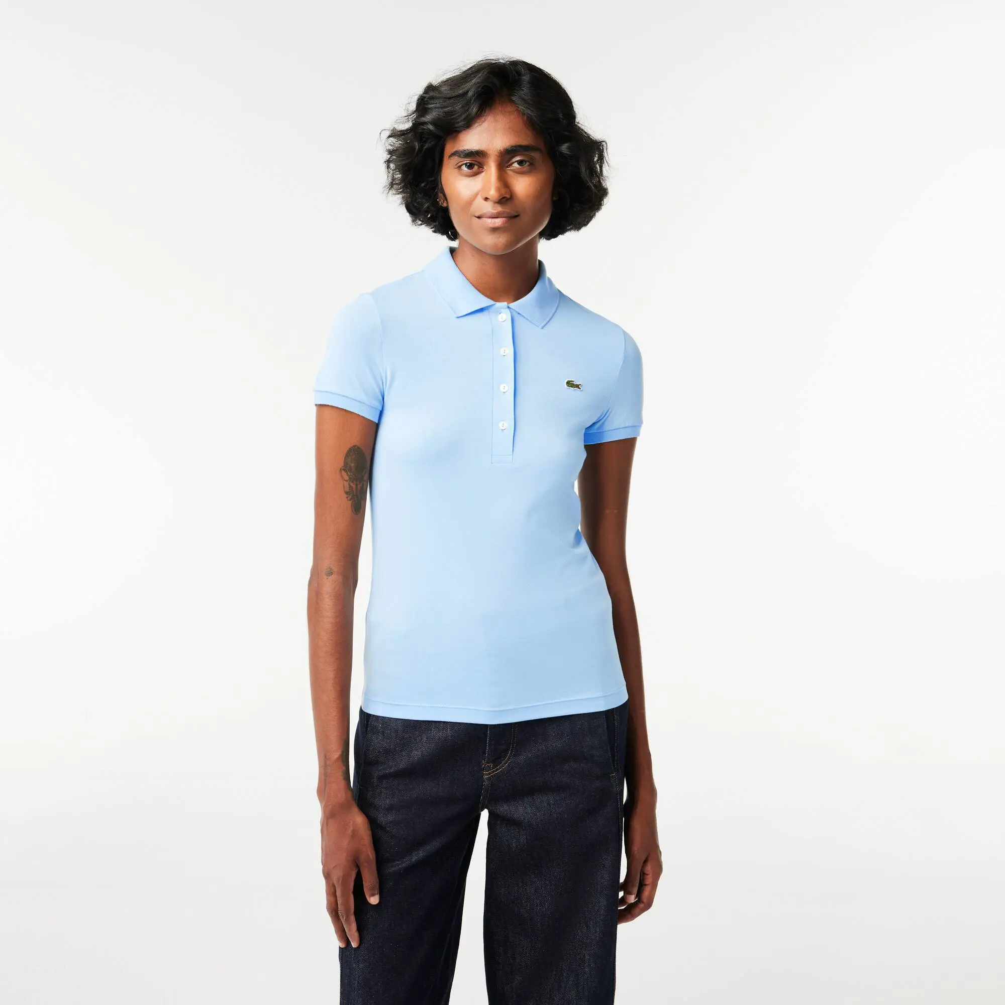 Lacoste Slim Fit Stretch Cotton Jersey Polo Shirt DF3443 00 HBP