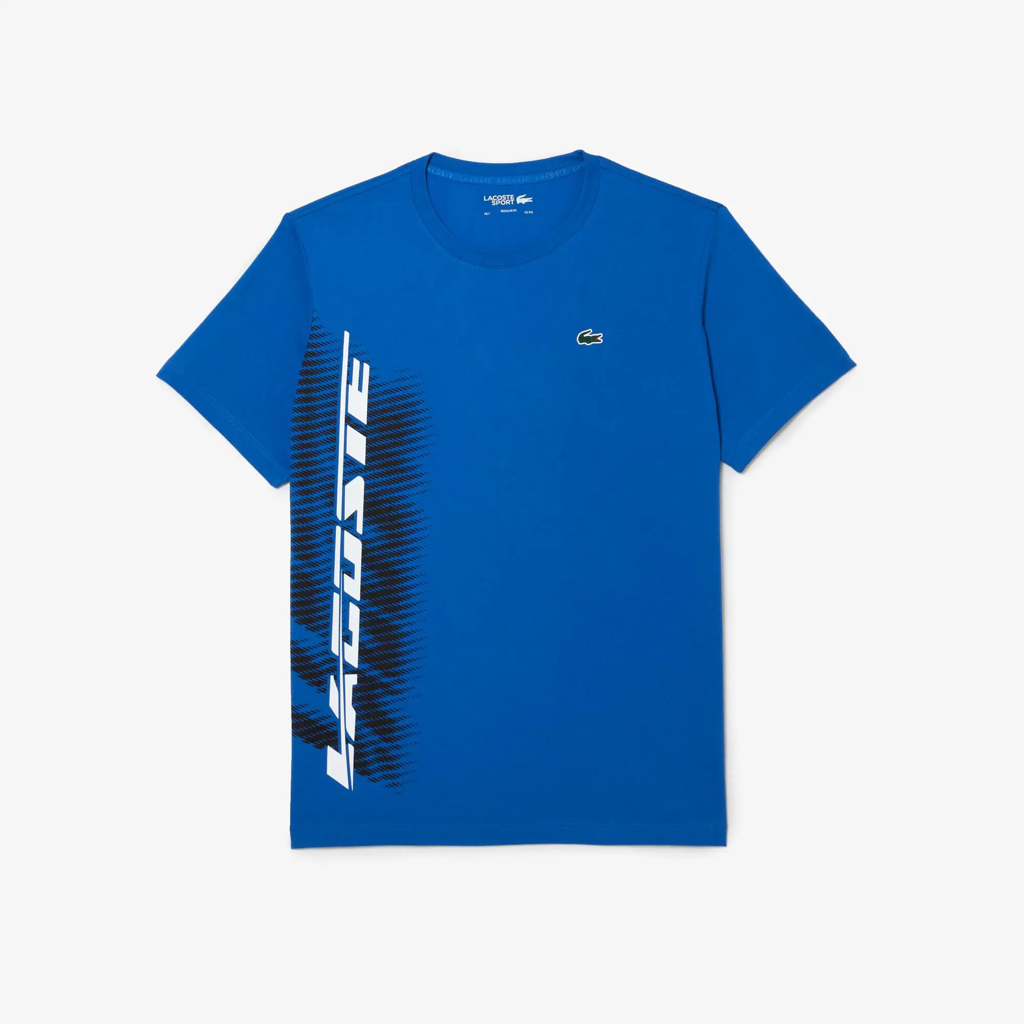 Lacoste Men’s Lacoste Sport Regular Fit T-shirt with Contrast Branding. 2