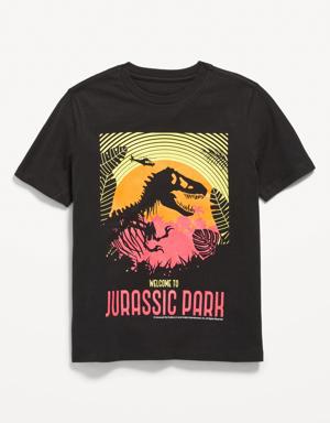 Jurassic Park™ Gender-Neutral Graphic T-Shirt for Kids black