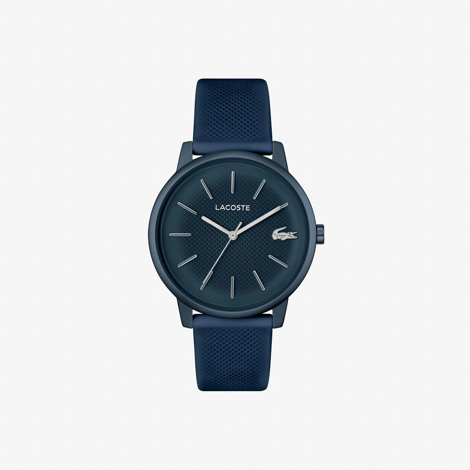 Lacoste .12.12 Move 3 Hands Watch Navy Silicone. 1