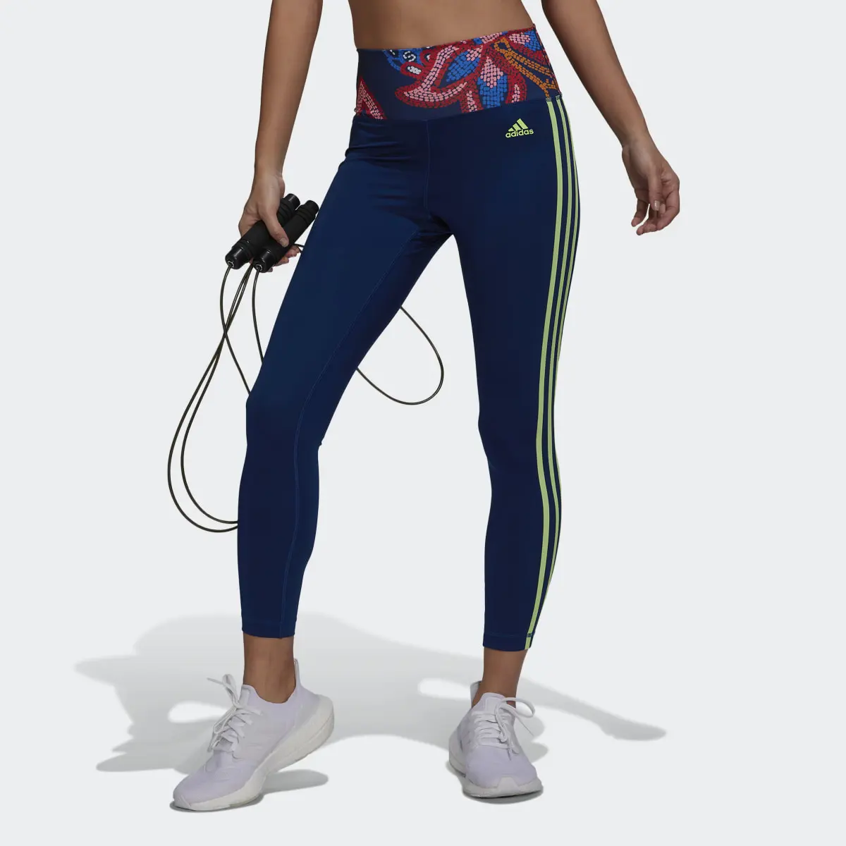 Adidas FARM Rio Training Essentials 7/8 Leggings. 1