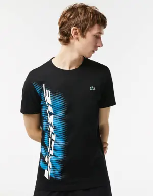 Lacoste Men’s SPORT Regular Fit T-Shirt with Contrast Branding