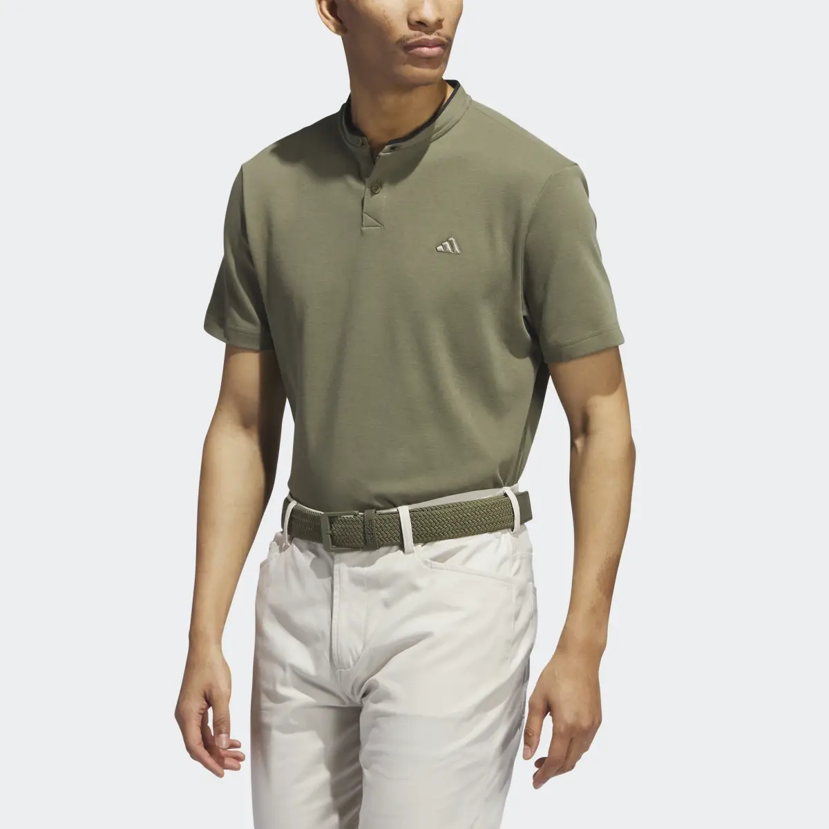 Adidas Go-To Henley Polo Shirt. 1