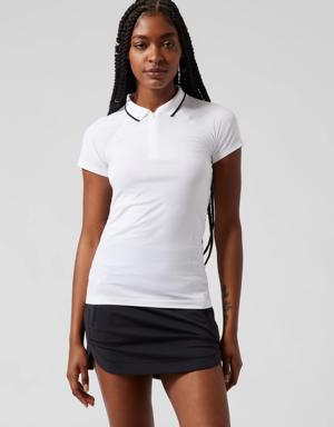 Momentum Seamless Polo Tee white