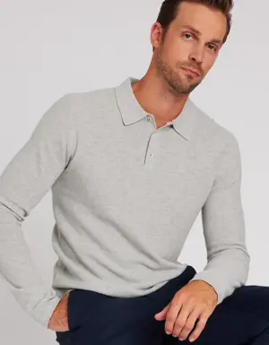 Uplift Polo Merino Sweater