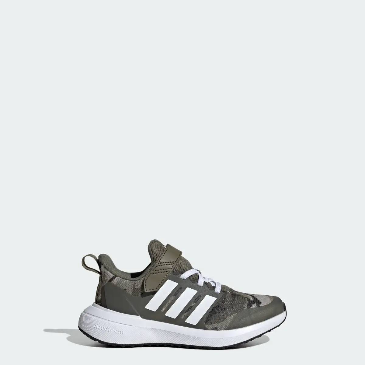 Adidas FortaRun 2.0 Cloudfoam Elastic Lace Top Strap Shoes. 1