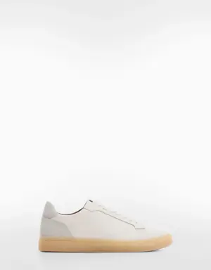 Nappa leather sneakers